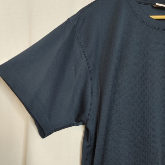 SOREL Crew Neck Short Sleeve Athletic Tee Shirt Blue Large Polyester - Picture 5 of 8